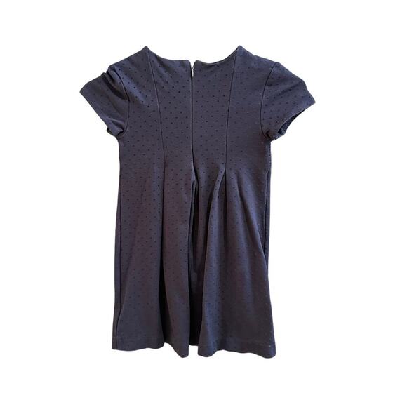 Mayoral Swiss Dot Navy Dress, EUC, Sz 7-8Y (7C) - Picture 2 of 6